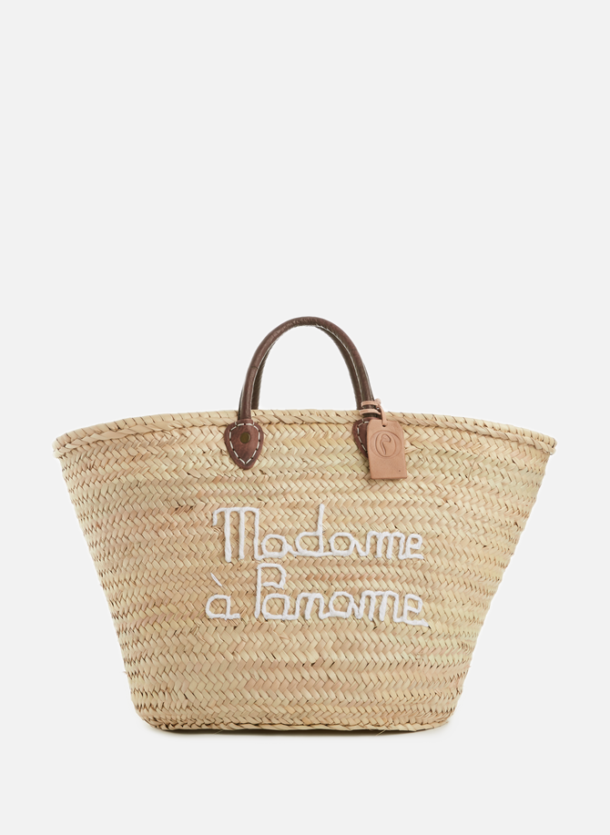 Maxi handmade straw basket bag ORIGINAL MARRAKECH
