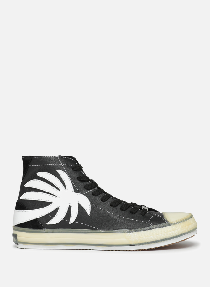 Leather hi-top sneakers PALM ANGELS