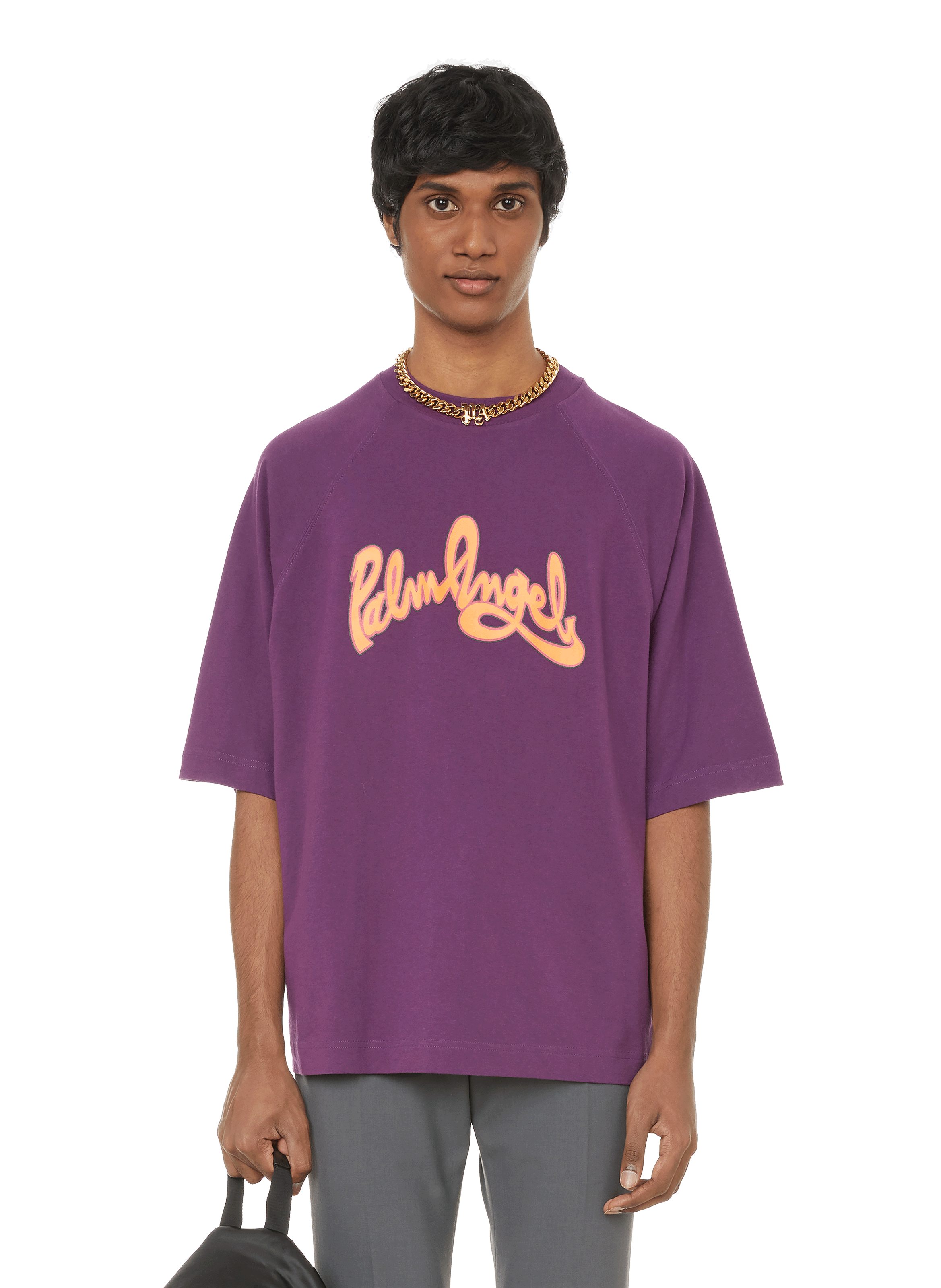palm angels t shirt purple
