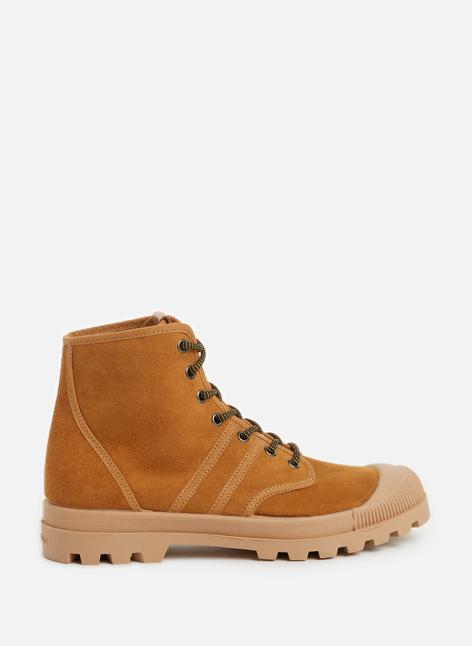 Authentique leather high-top sneakers PATAUGAS