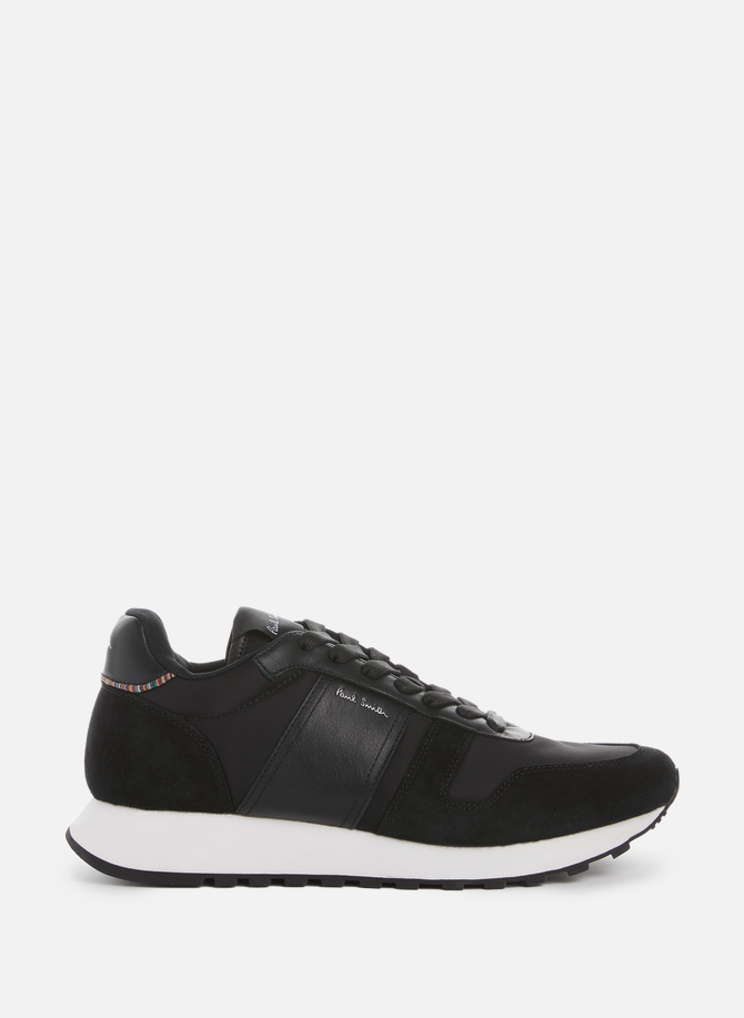Leather and technical fabric sneakers PAUL SMITH