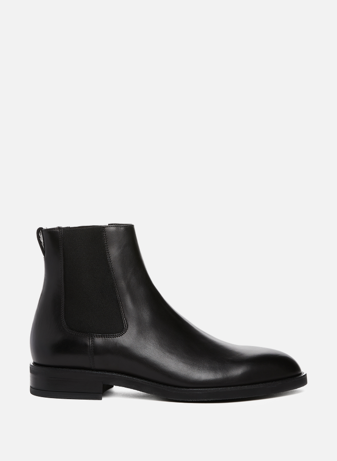 Calfskin leather ankle boots PAUL SMITH