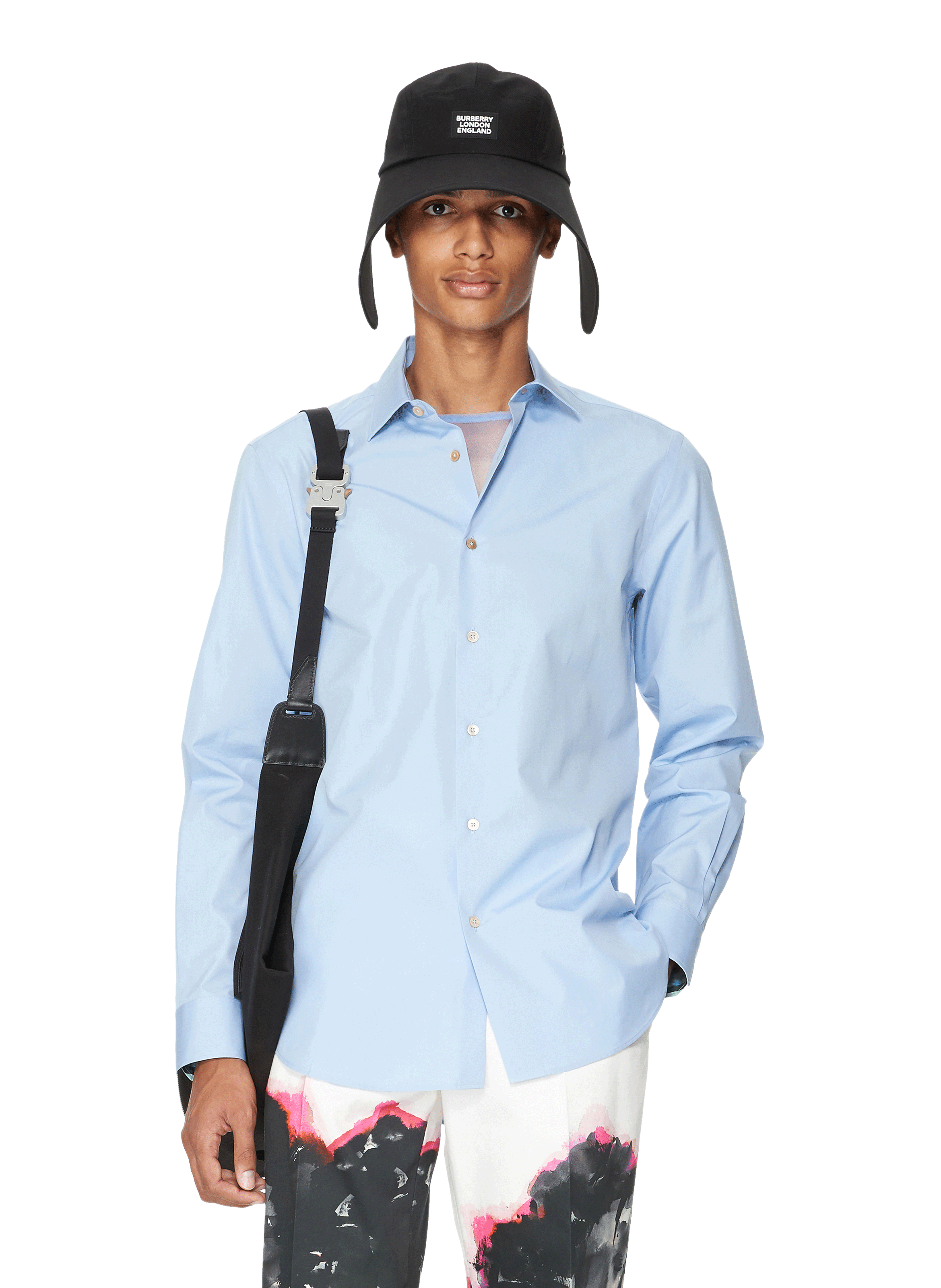 ARTIST STRIPE COTTON SHIRT - PAUL SMITH 