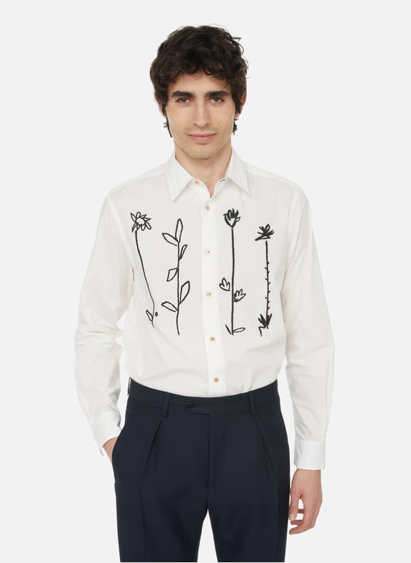 Organic cotton shirt White by PAUL SMITH PAUL SMITH Organic cotton shirt White