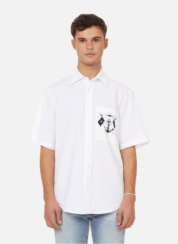 Organic cotton shirt White by PHIPPS PHIPPS Organic cotton shirt White