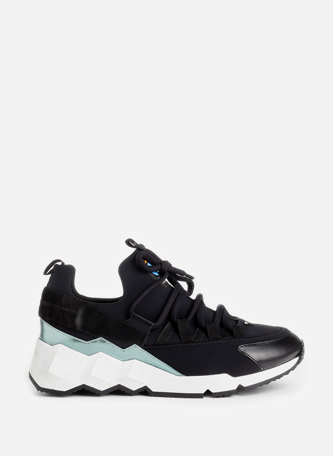 Planet collection leather and neoprene sneakers PIERRE HARDY