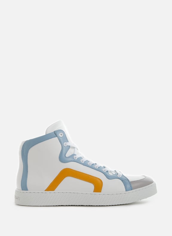 High-top leather sneakers White by PIERRE HARDY PIERRE HARDY High-top leather sneakers White