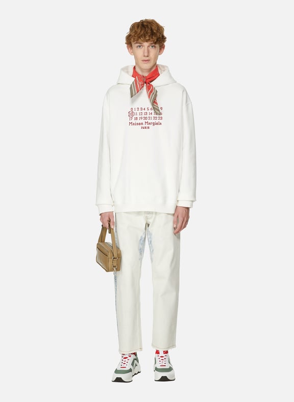 Cotton hoodie White by MAISON MARGIELA MAISON MARGIELA Cotton hoodie White