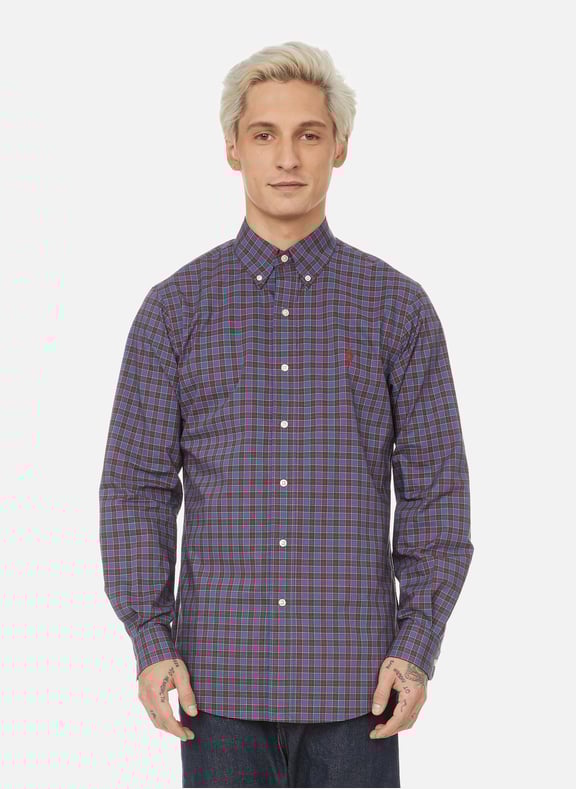 Cotton poplin check shirt Multicolour by POLO RALPH LAUREN POLO RALPH LAUREN Cotton poplin check shirt Multicolour
