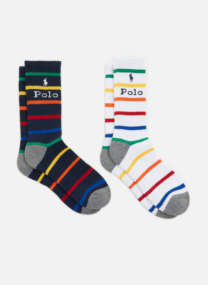 Set of two pairs of mid-calf socks POLO RALPH LAUREN