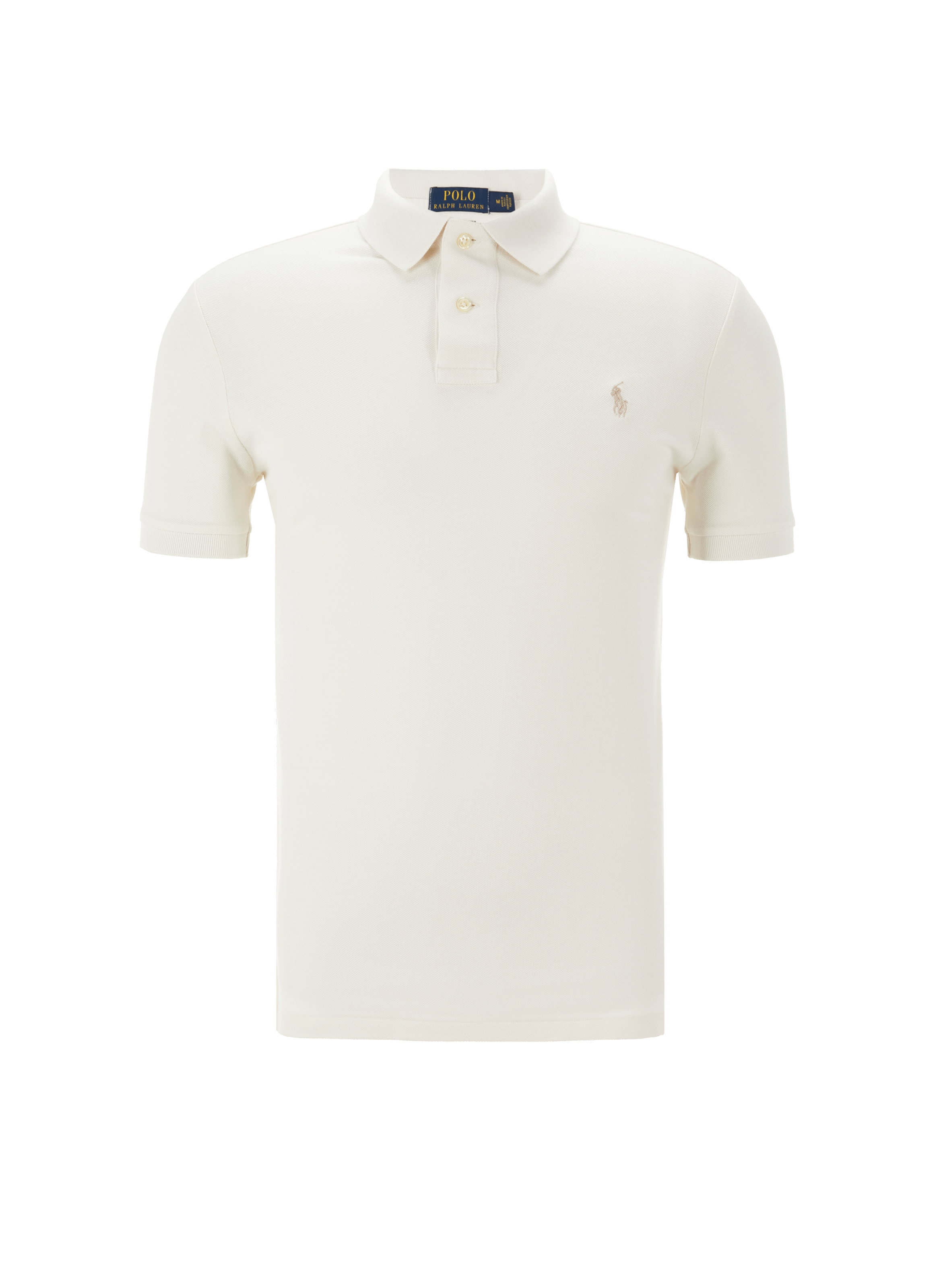 beige ralph lauren polo shirt