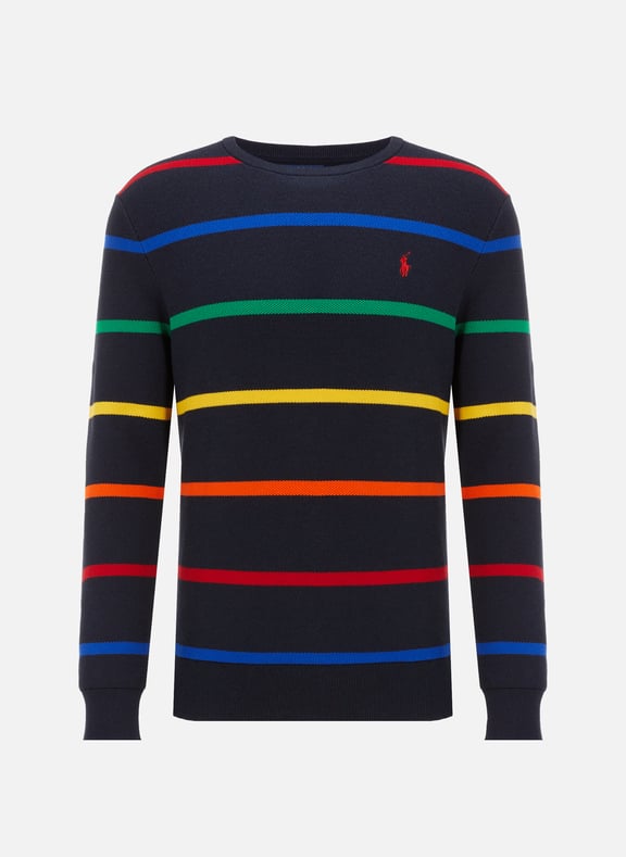 Cotton knit jumper Blue by POLO RALPH LAUREN POLO RALPH LAUREN Cotton knit jumper Blue