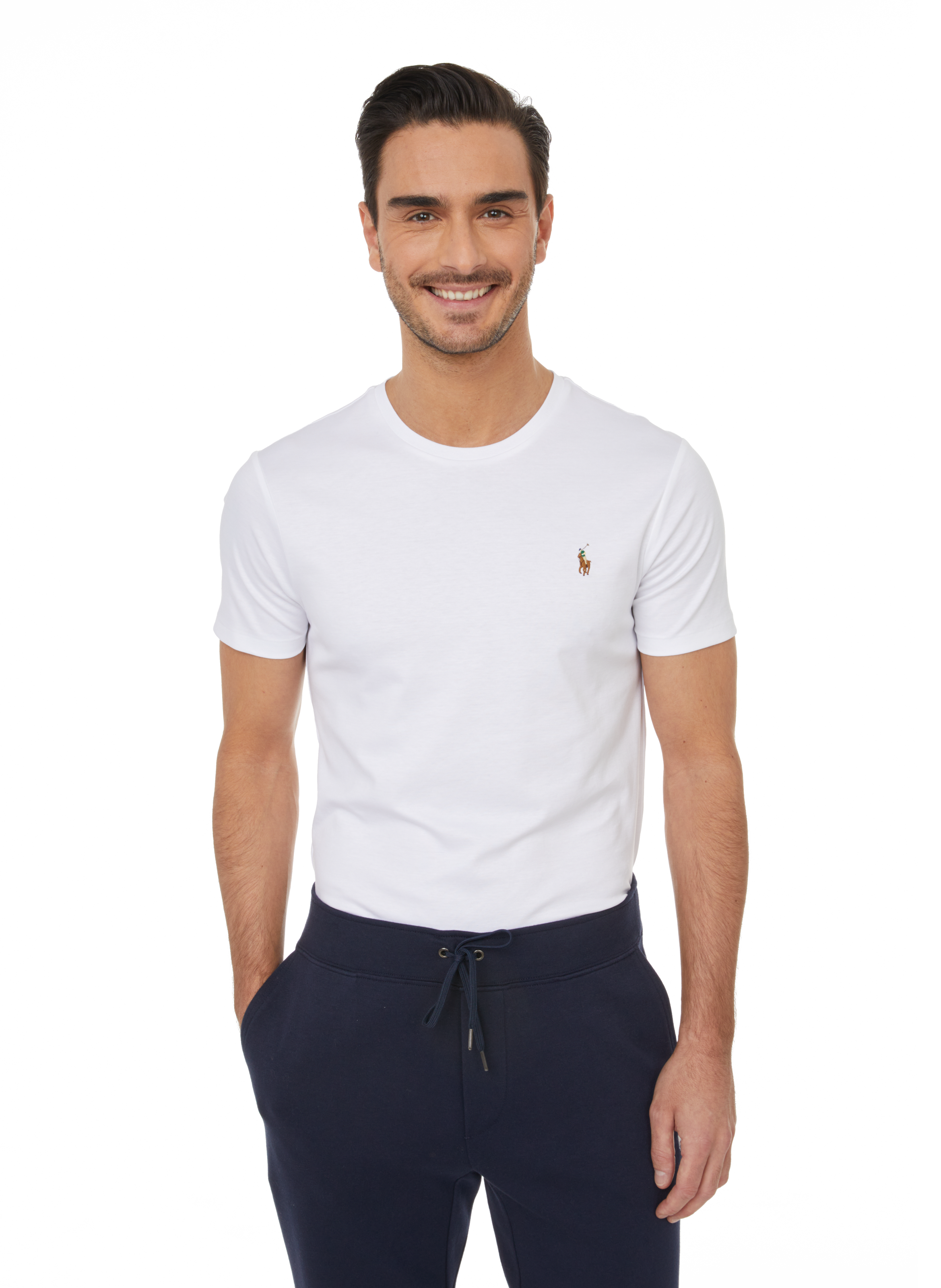 ralph lauren t shirt white mens