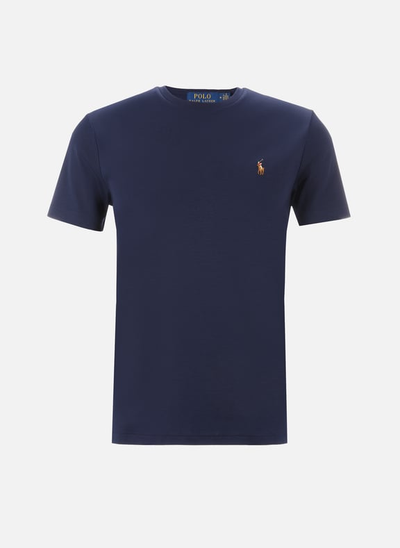 Cotton T-shirt Blue by POLO RALPH LAUREN POLO RALPH LAUREN Cotton T-shirt Blue