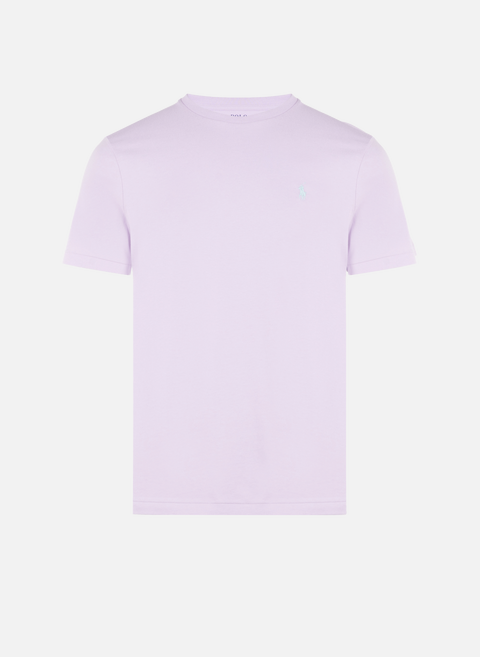 T-shirt slim en coton PurplePOLO RALPH LAUREN 
