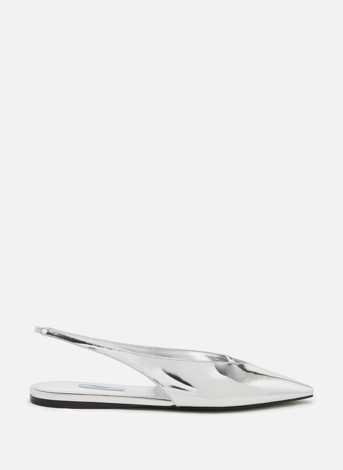 Pointed leather Ballet flats  PRADA