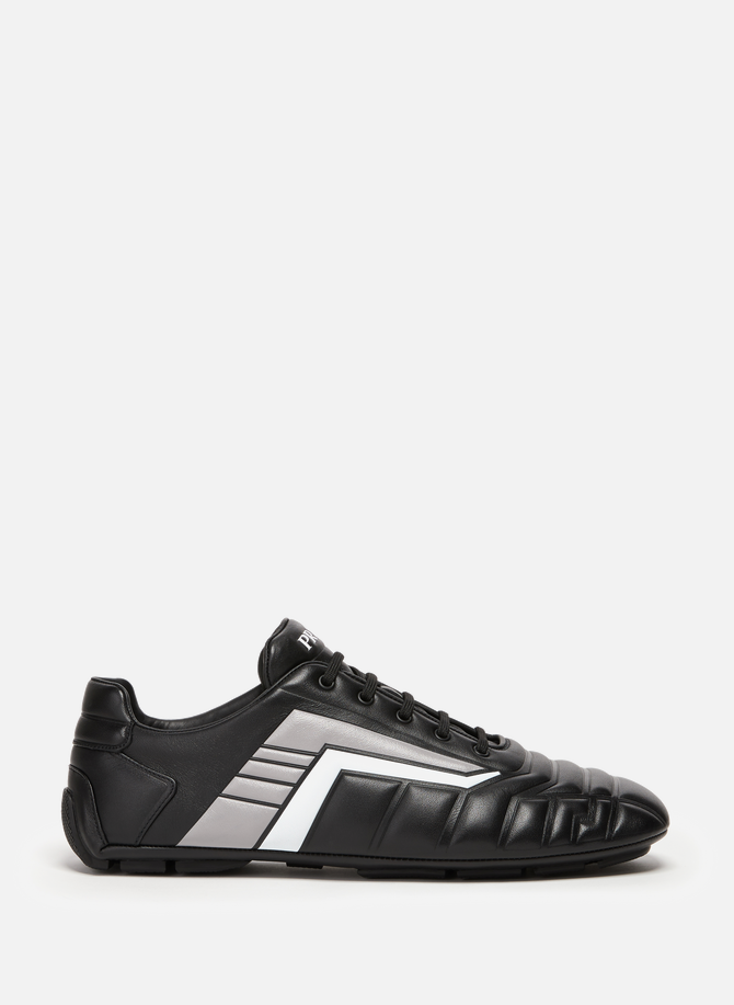 Oxford leather sneakers PRADA