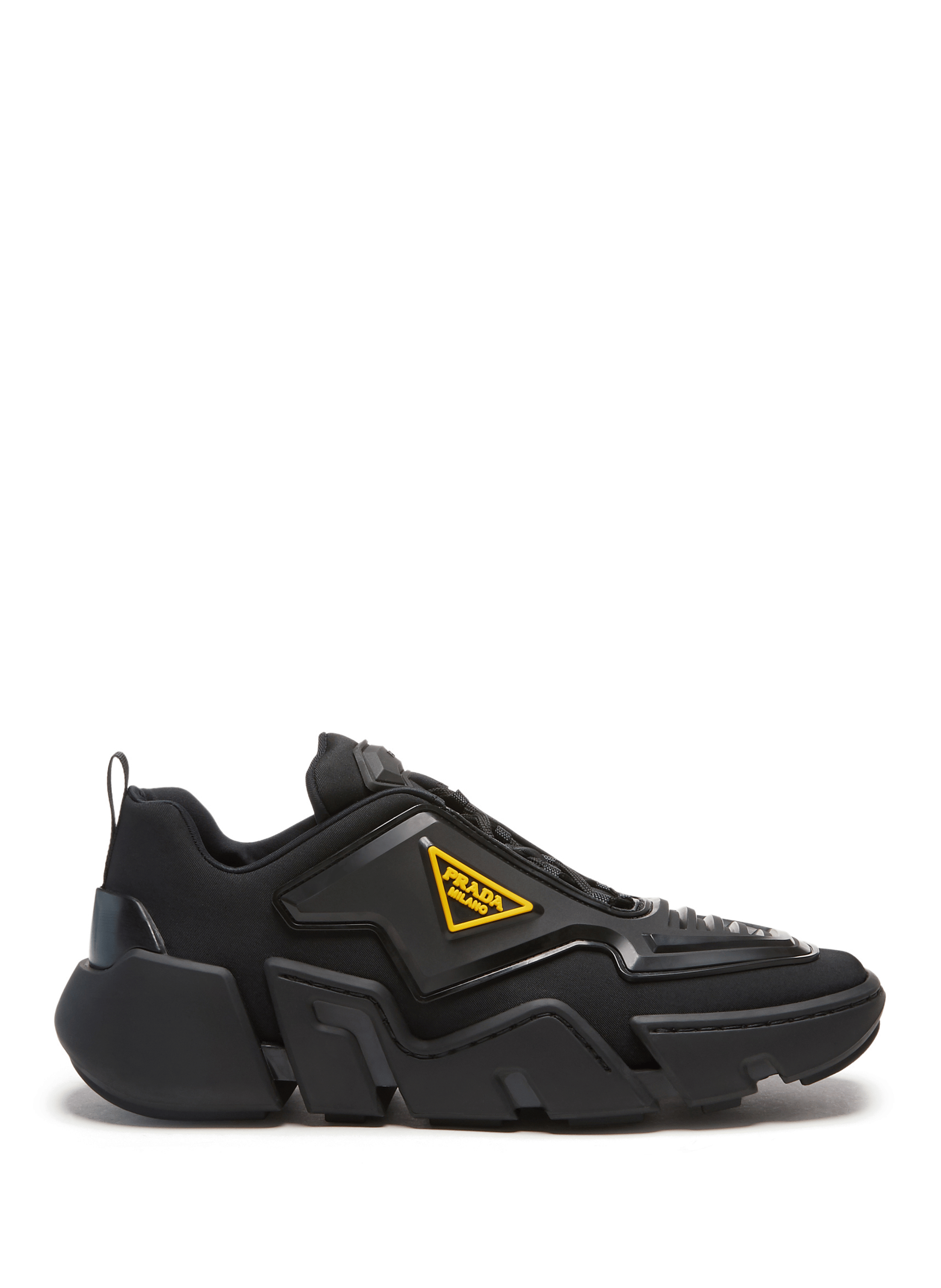 prada techno stretch sneakers