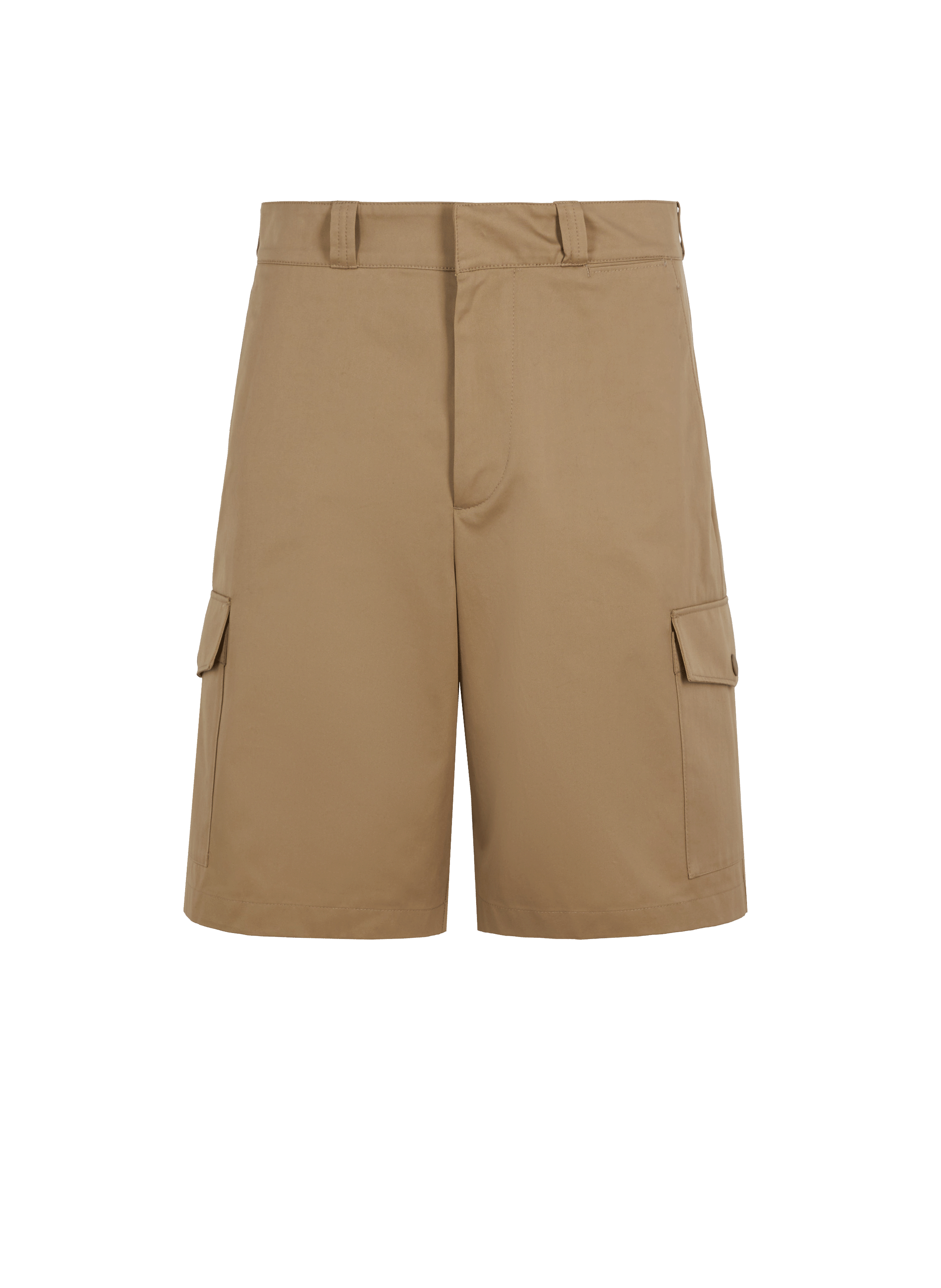 COTTON BERMUDA SHORTS - PRADA for MEN 