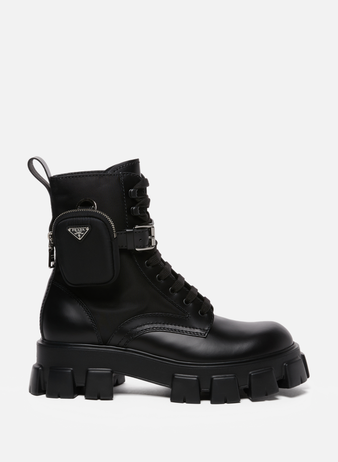 Lace-up boots PRADA