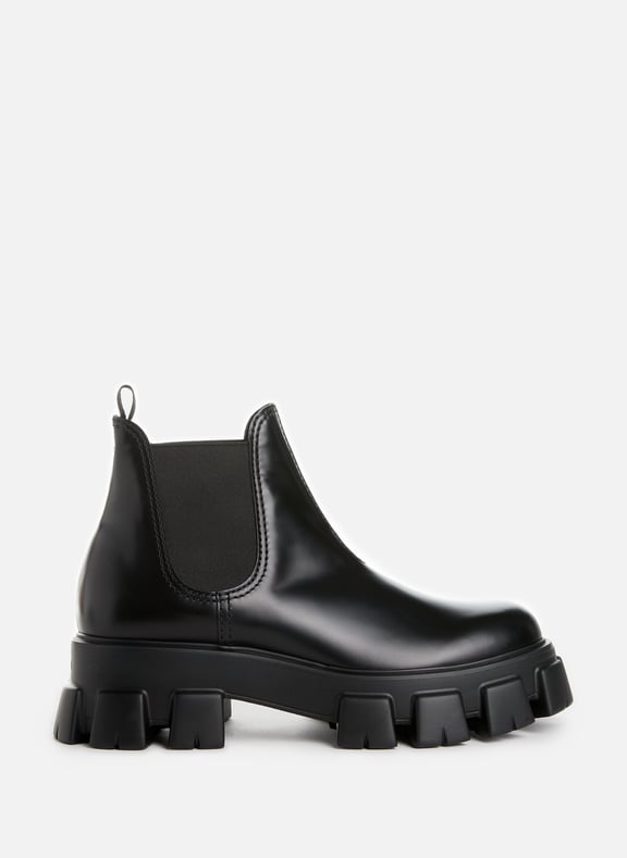 Prada beatle ankle boots hotsell