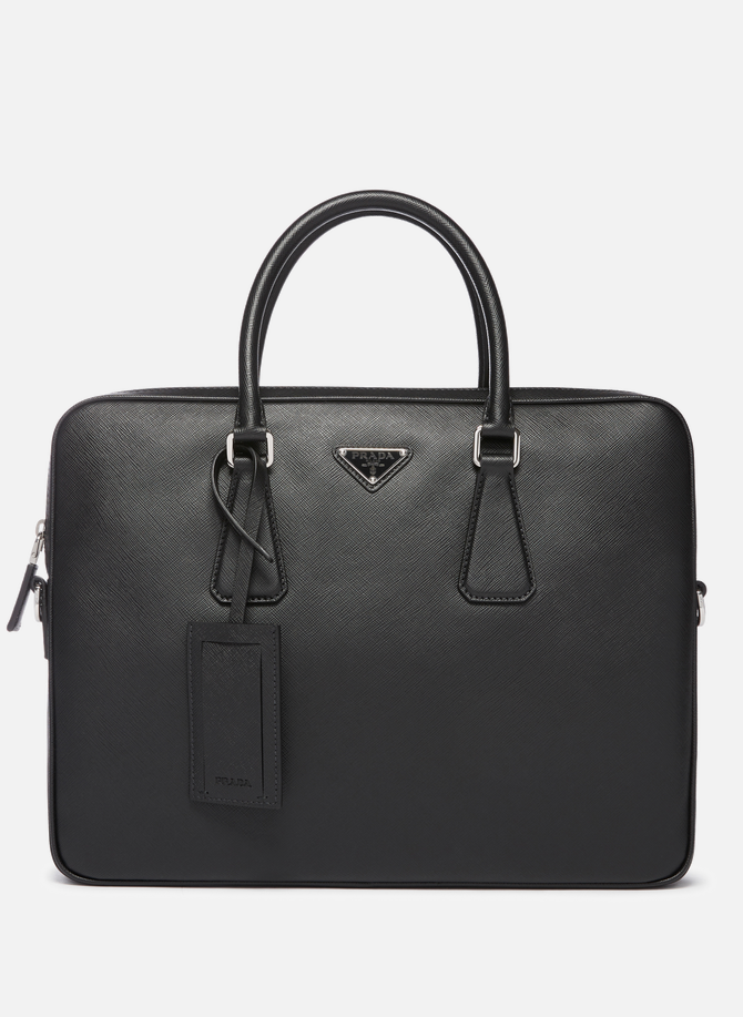 Calfskin leather Briefcase  PRADA