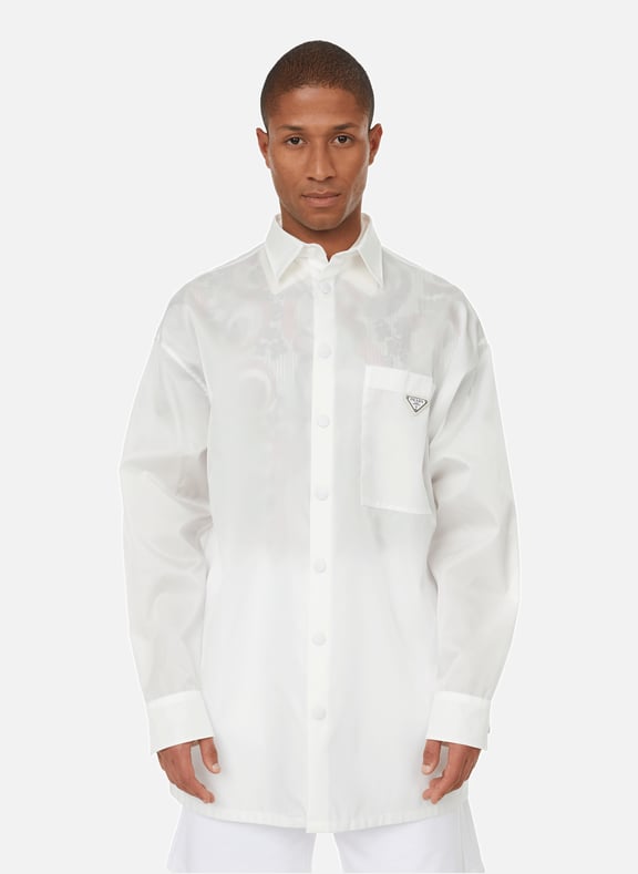 Prada white nylon shirt Clearance