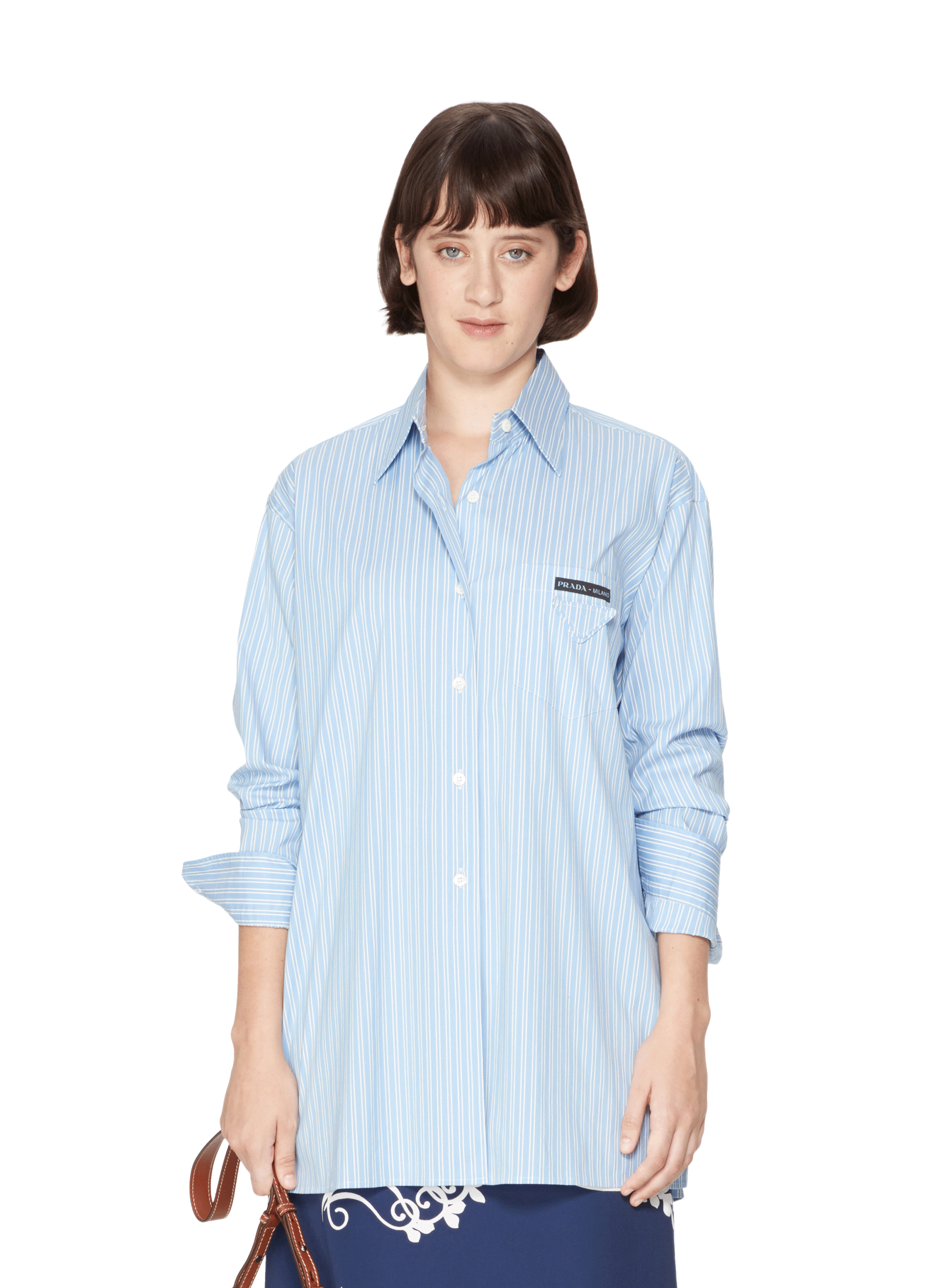 prada long sleeve shirt womens