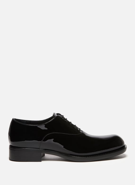 Vernice Leather Derbies Prada Women Printemps