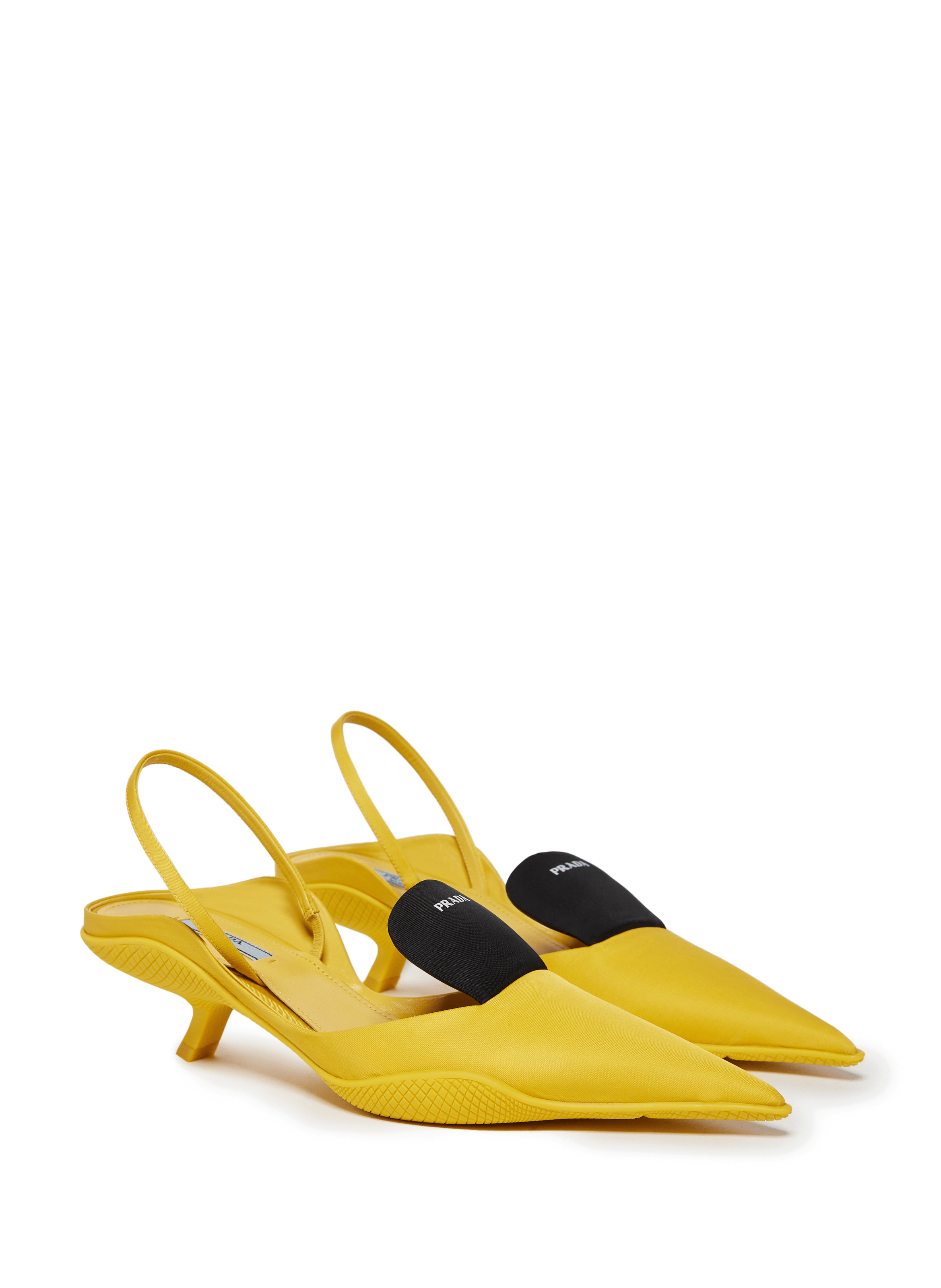 prada yellow heels