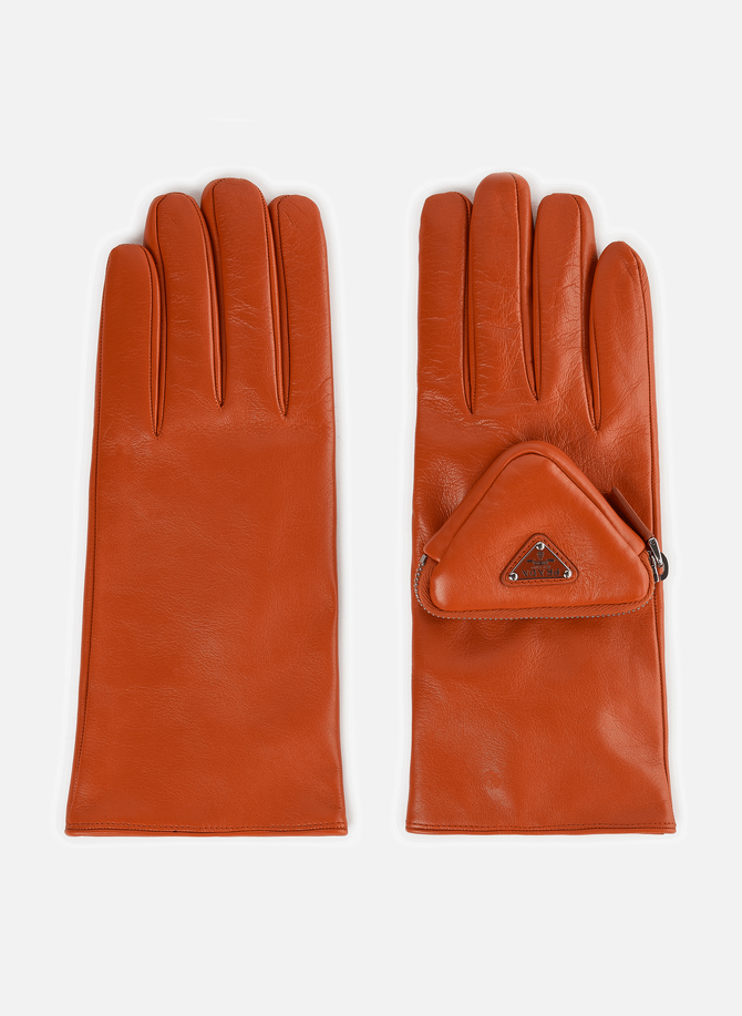 Leather gloves PRADA