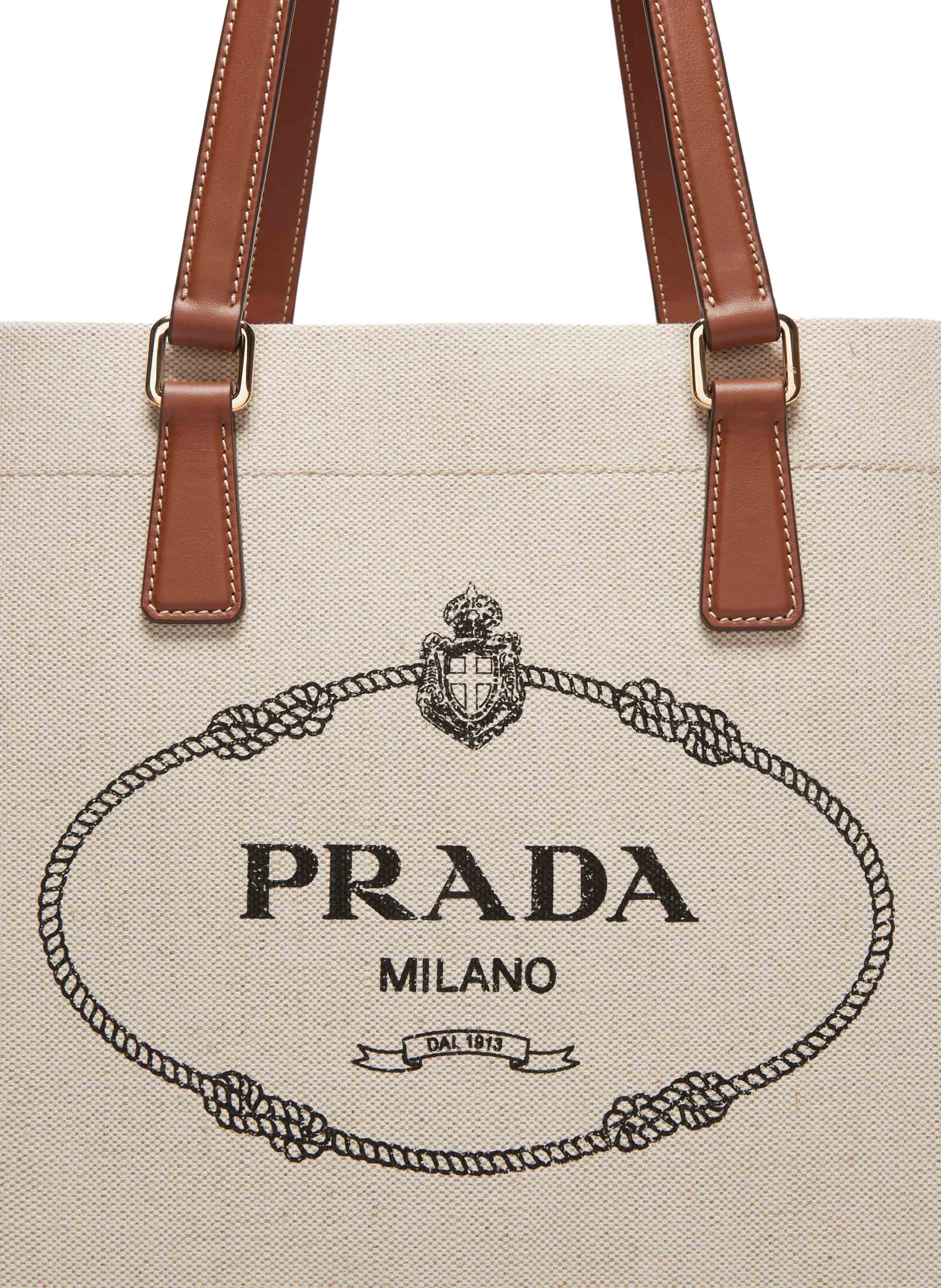 prada book tote