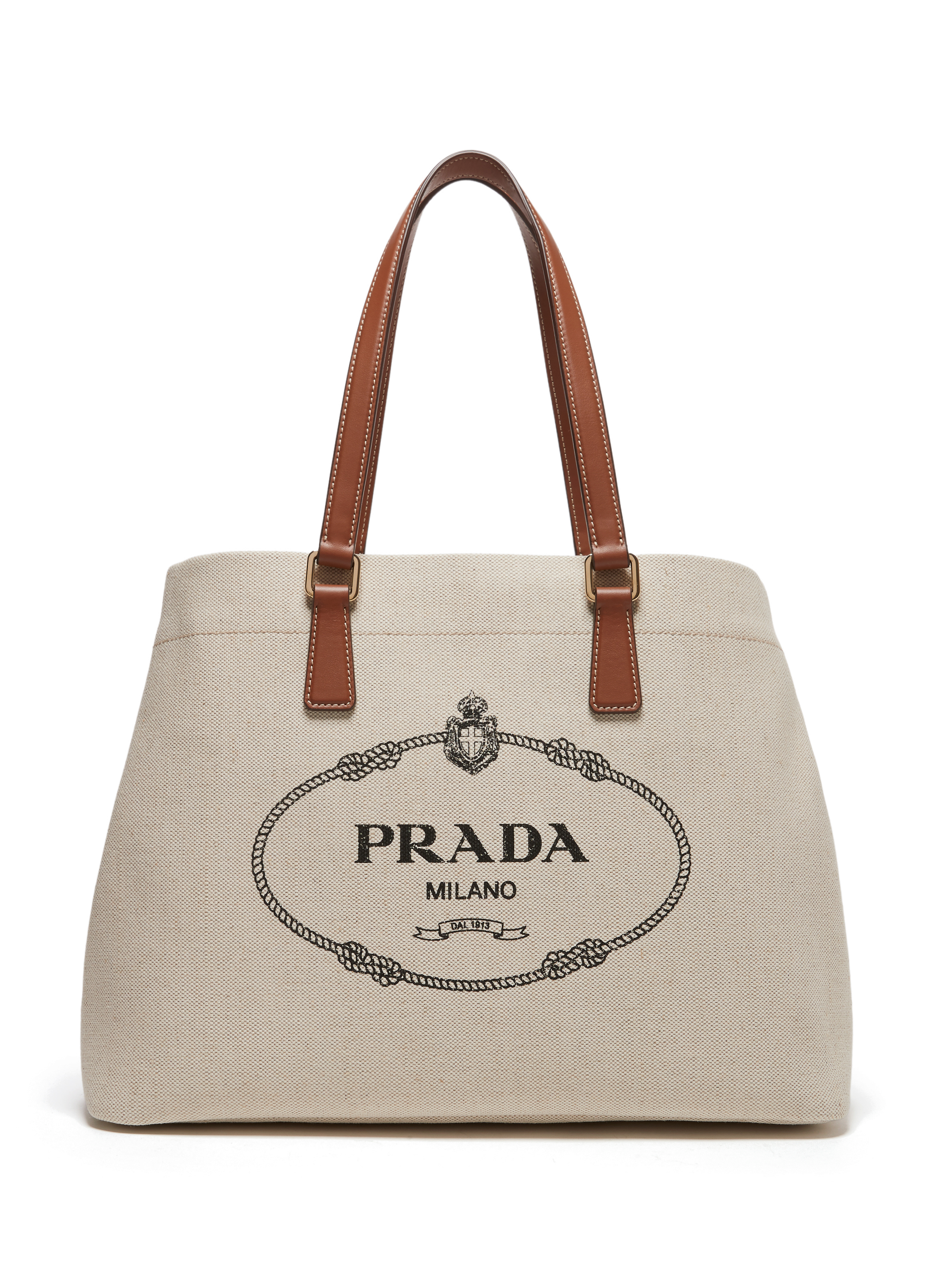 prada large canvas tote