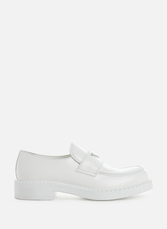 PRADA Leather loafers White