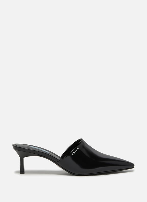 Prada pointy toe mule hotsell