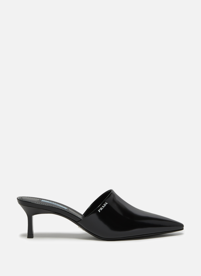 Mule with stiletto heel and pointed toe PRADA