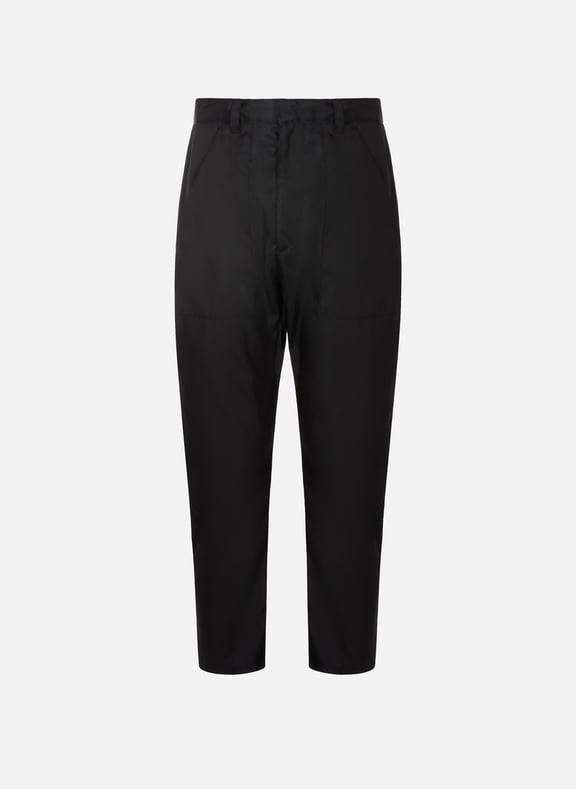 Re-Nylon gabardine trousers Black by PRADA PRADA Re-Nylon gabardine trousers Black