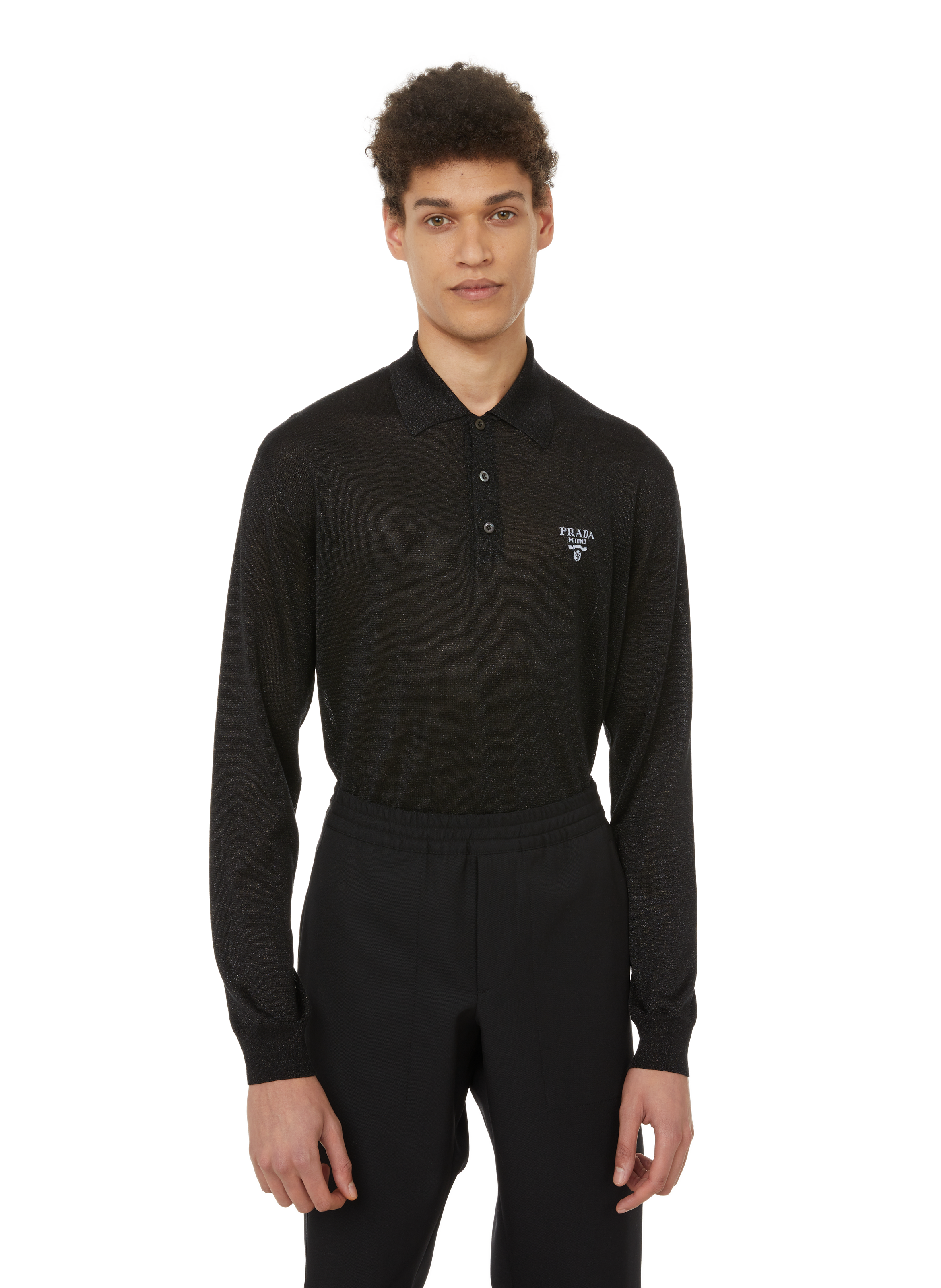 prada polo long sleeve