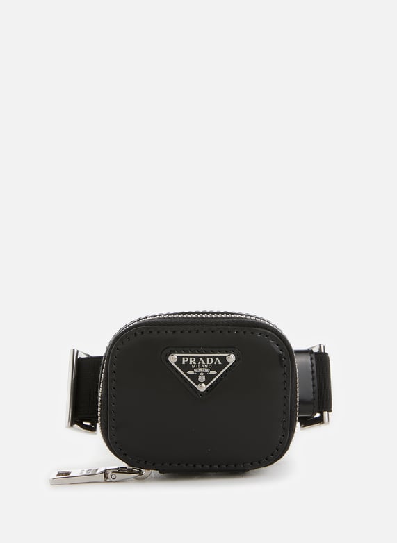 Prada logo plaque belt bag clearance
