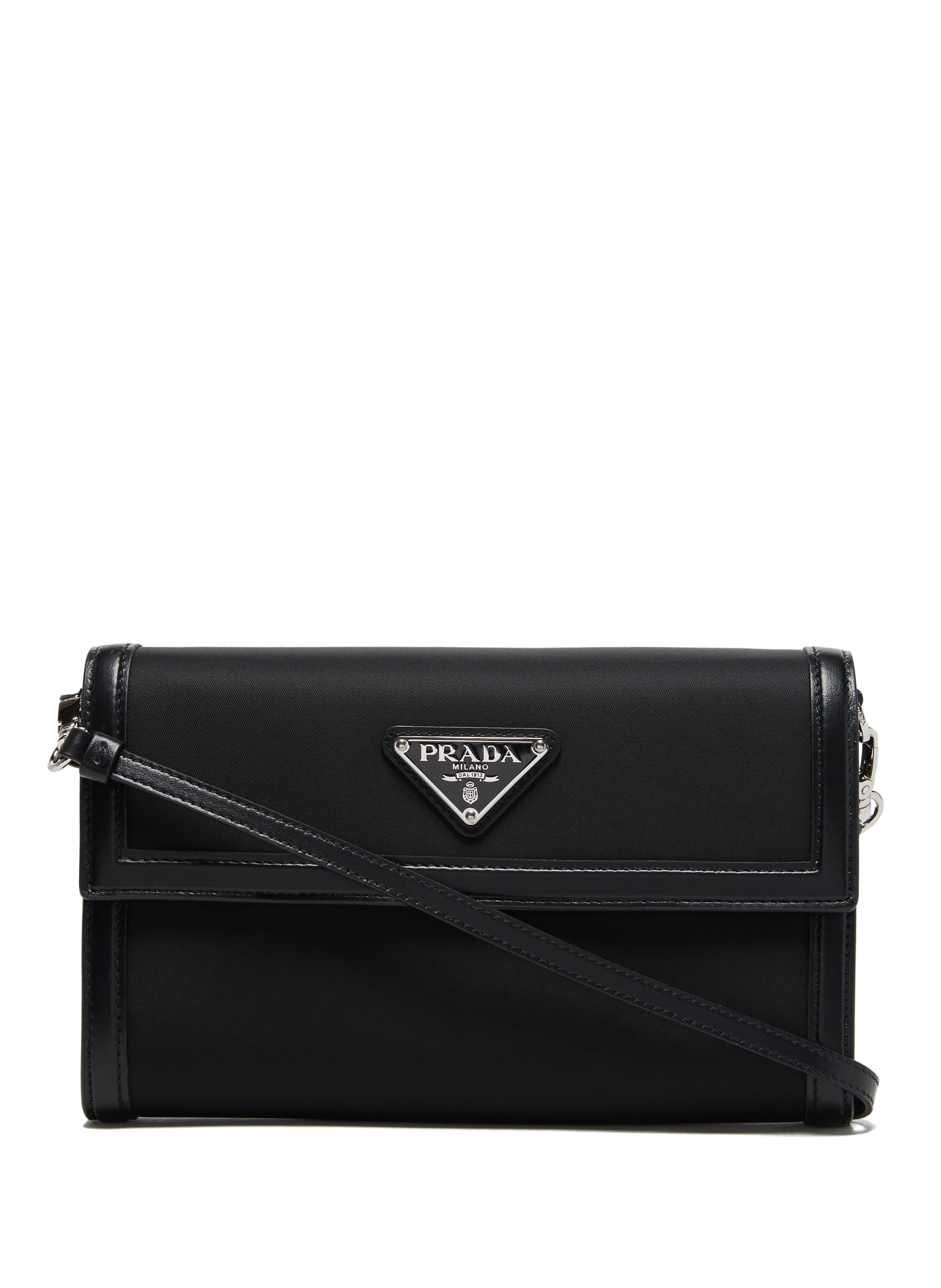 nylon wallet prada