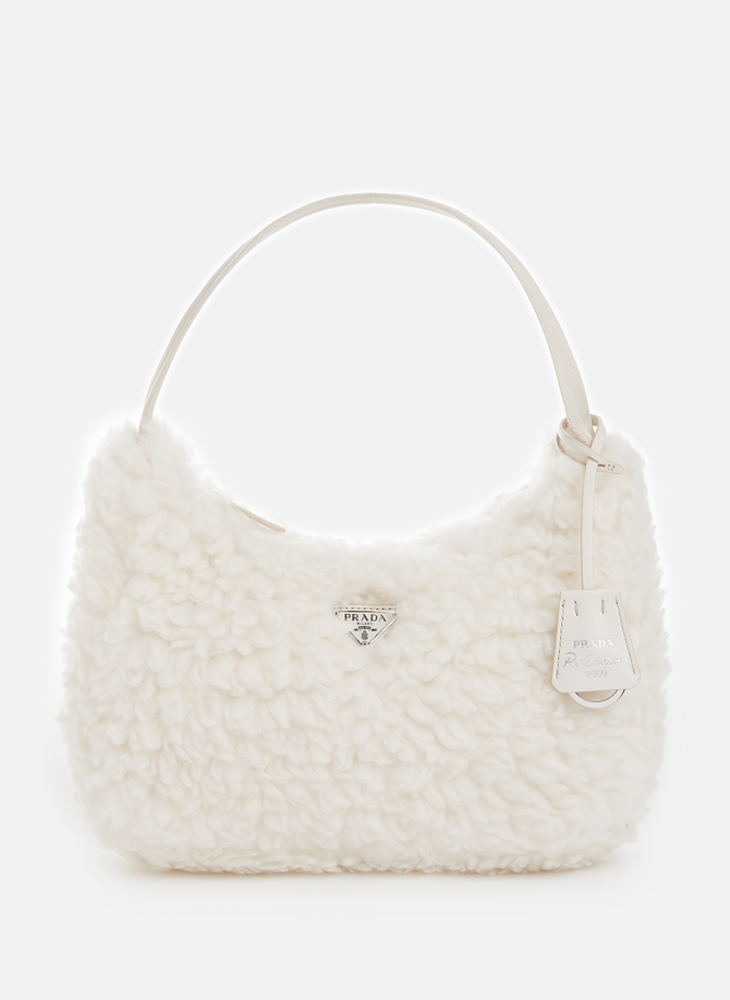 Re-Edition 2000 wool and cashmere-blend handbag PRADA