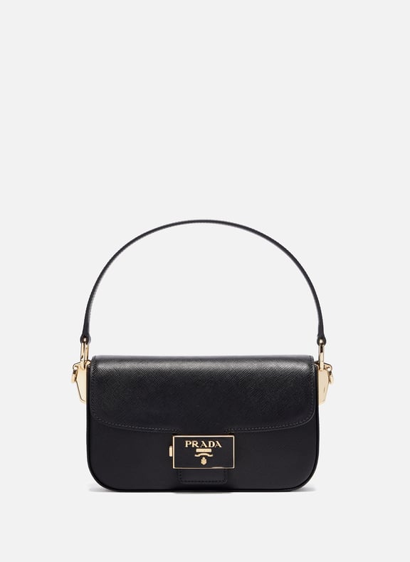 Prada leather baguette bag Clearance