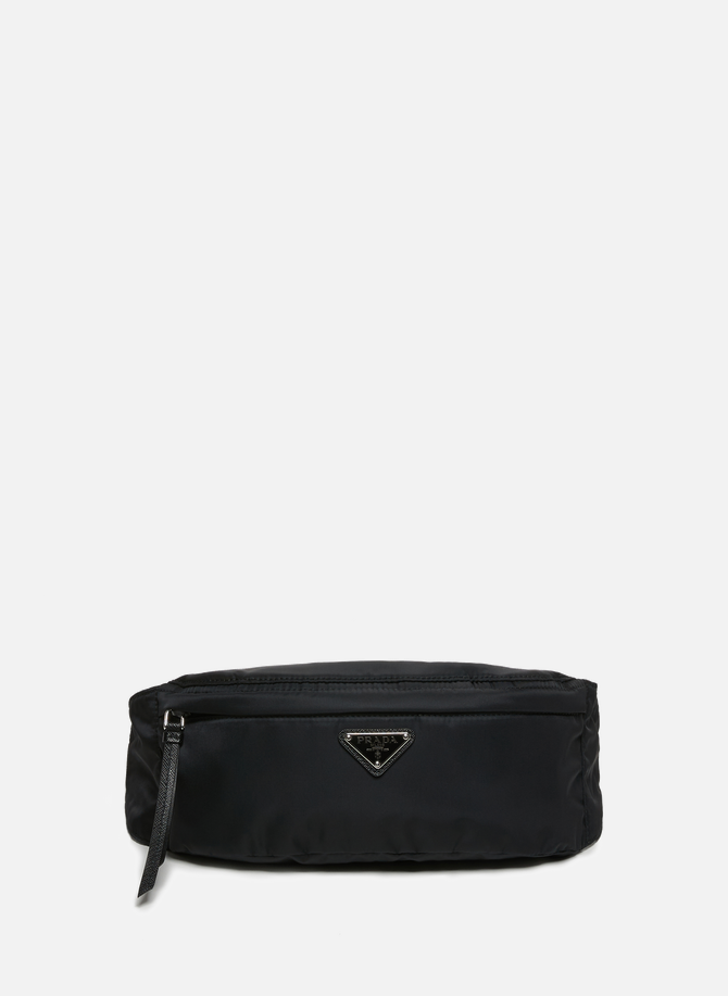 Fabric and leather belt bag PRADA