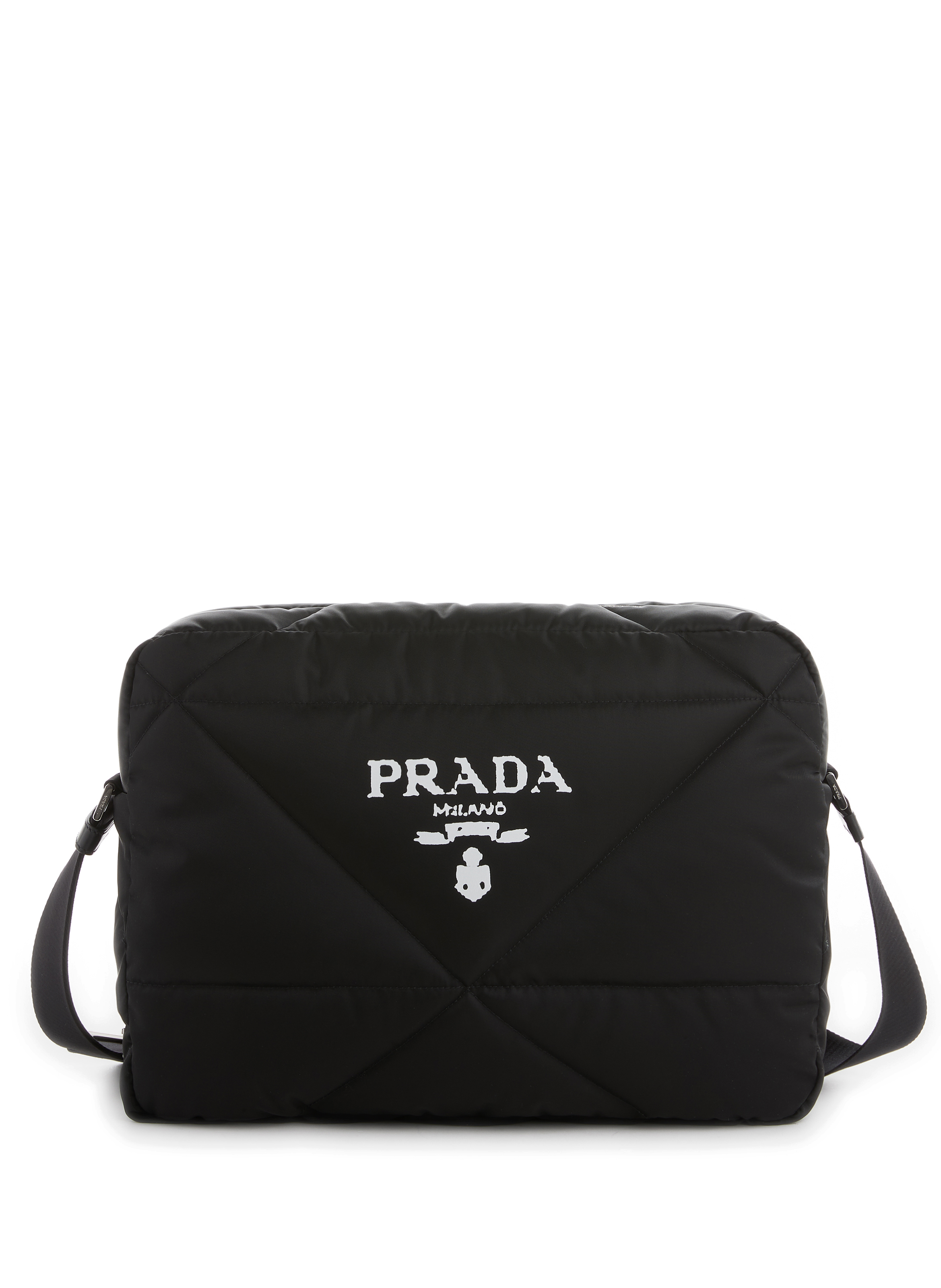 black shoulder bag prada