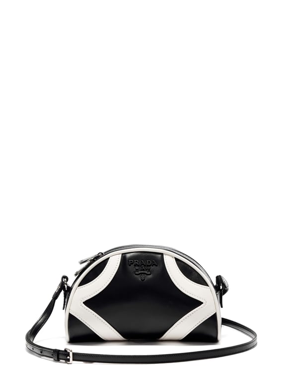 Leather Bowling Bag Black by PRADA PRADA Leather Bowling Bag Black