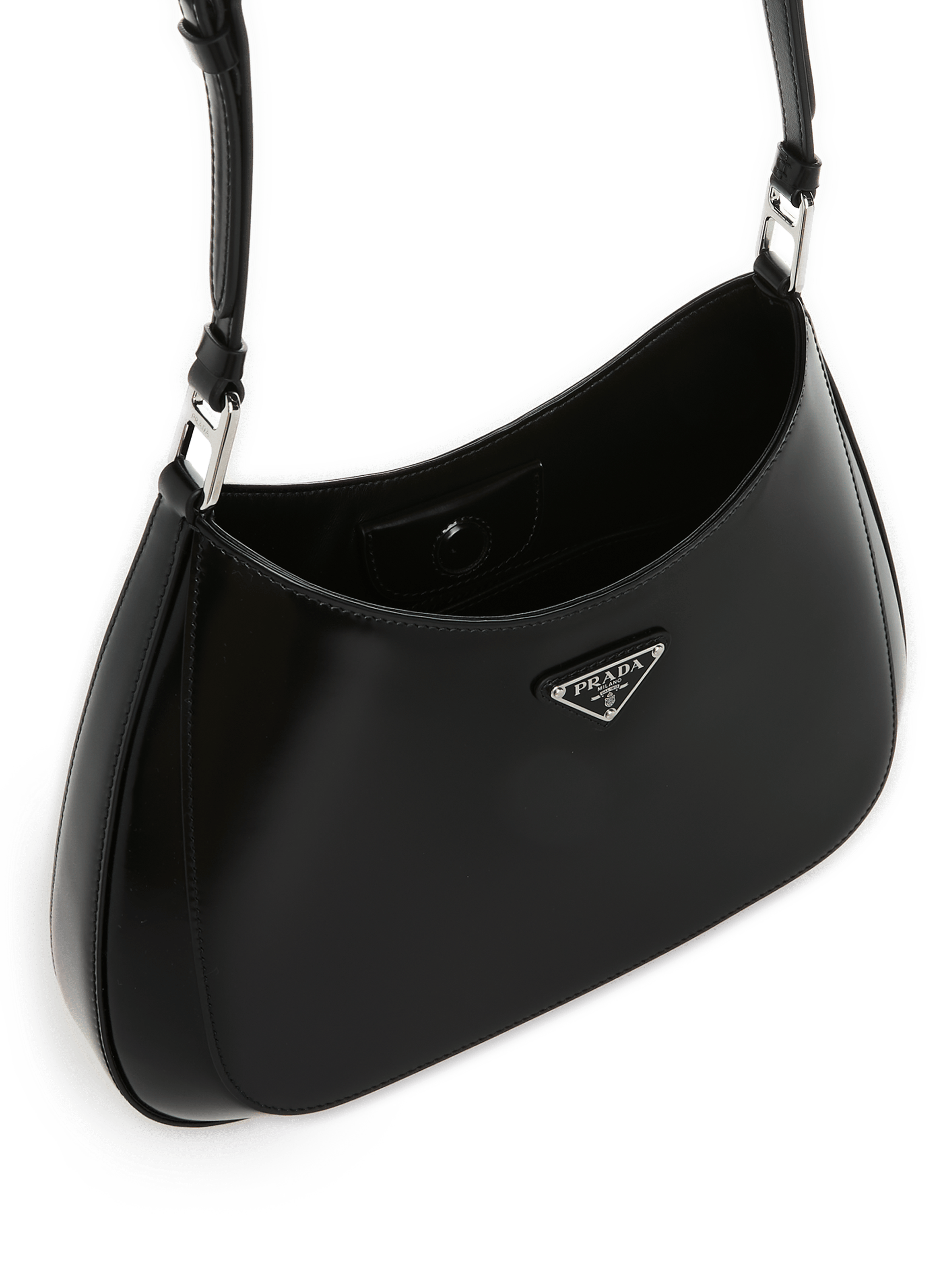 CLÉO LEATHER SHOULDER BAG PRADA for WOMEN