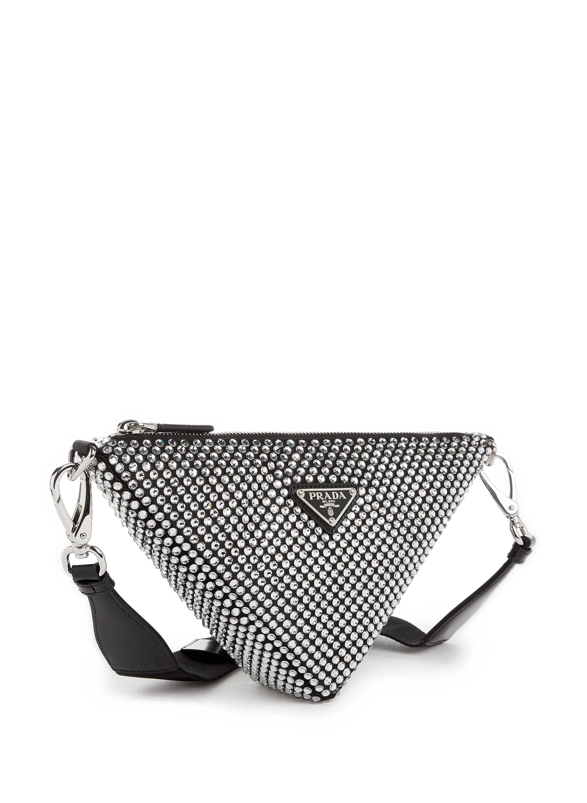 TRIANGLE RHINESTONE BAG PRADA for WOMEN