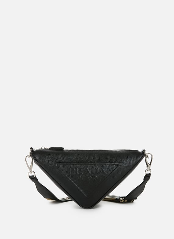 Triangle Leather Bag Prada Men Printemps