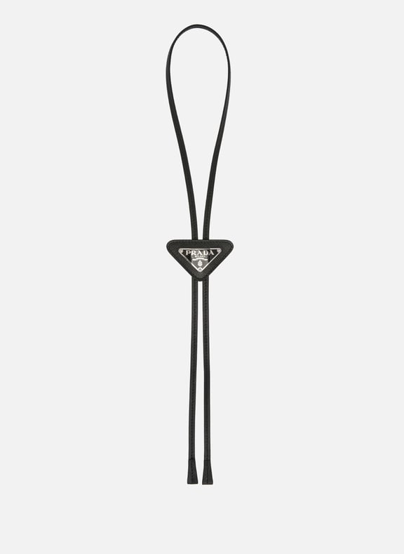 Prada leather necklace deals