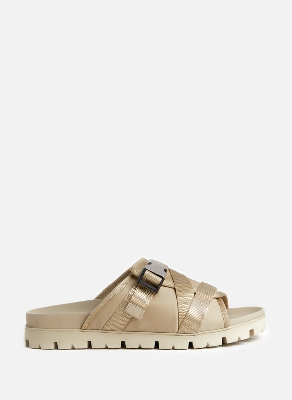 Re-Nylon sandals Beige by PRADA PRADA Re-Nylon sandals Beige